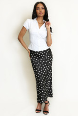 Puff Sleeves Gathered Blouse