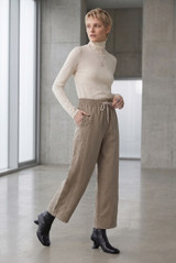 Draw Strings Wide Leg Trousers
