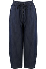 Draw Strings Wide Leg Trousers