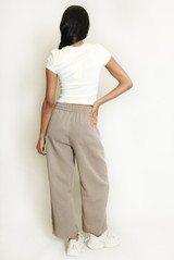 Draw Strings Wide Leg Trousers