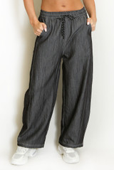 Draw Strings Wide Leg Trousers