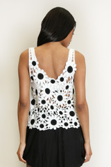 Crochet Daisy Vest