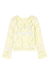 Coastal Crochet Lace Blouse