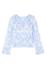Coastal Crochet Lace Blouse