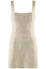 Corset Lace Back Mini Dress
