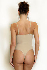 Lace Detail Seamless Bodysuit