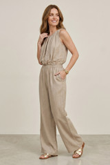 Balloon Hem Crop Top and Trouser Set