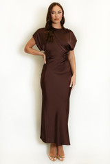 Twist Front Maxi Dress