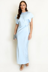 Twist Front Maxi Dress