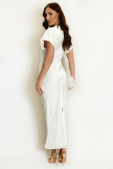 Twist Front Maxi Dress