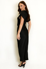 Twist Front Maxi Dress