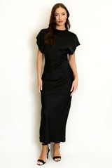 Twist Front Maxi Dress