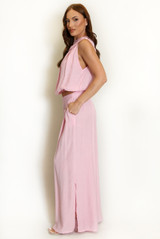 Balloon Hem Top and Trouser Set