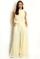 Balloon Hem Top and Trouser Set