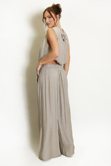 Balloon Hem Top and Trouser Set