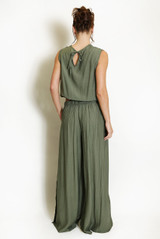 Balloon Hem Top and Trouser Set