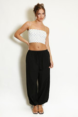 Drawstring Cuff Trousers 