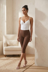 Polka Dot Capri Leggings