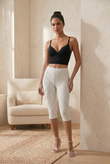 Polka Dot Capri Leggings