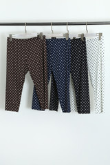 Polka Dot Capri Leggings