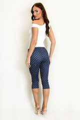 Polka Dot Capri Leggings