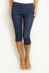 Polka Dot Capri Leggings