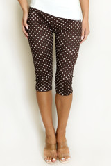 Polka Dot Capri Leggings