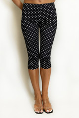 Polka Dot Capri Leggings