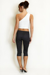 Polka Dot Capri Leggings