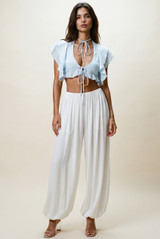 Pleated Balloon Trousers