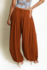 Pleated Balloon Trousers