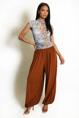 Pleated Balloon Trousers