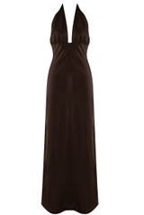 Halterneck Plunging Maxi
