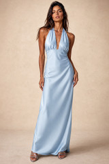 Halterneck Plunging Maxi