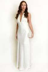 Halterneck Plunging Maxi