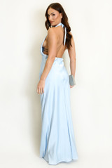 Halterneck Plunging Maxi