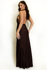 Halterneck Plunging Maxi