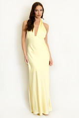 Halterneck Plunging Maxi