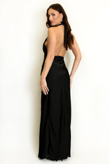 Halterneck Plunging Maxi