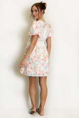 Floral Embroidered Summer Dress