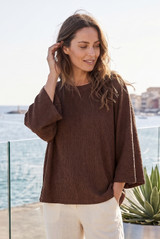 Crepe Textured Top