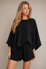 Crepe Textured Top