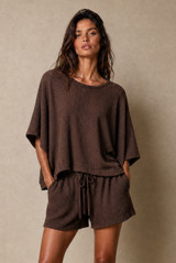 Crepe Textured Top