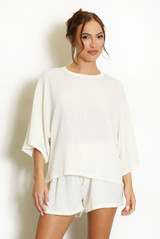 Crepe Textured Top