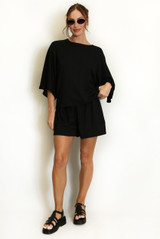 Crepe Textured Top