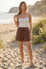 Crepe Textured Shorts