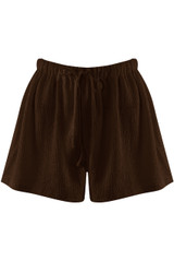 Crepe Textured Shorts
