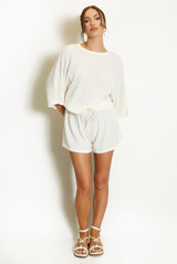 Crepe Textured Shorts
