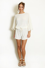 Crepe Textured Shorts