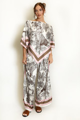 Leopard Print Tunic and Trouser Set